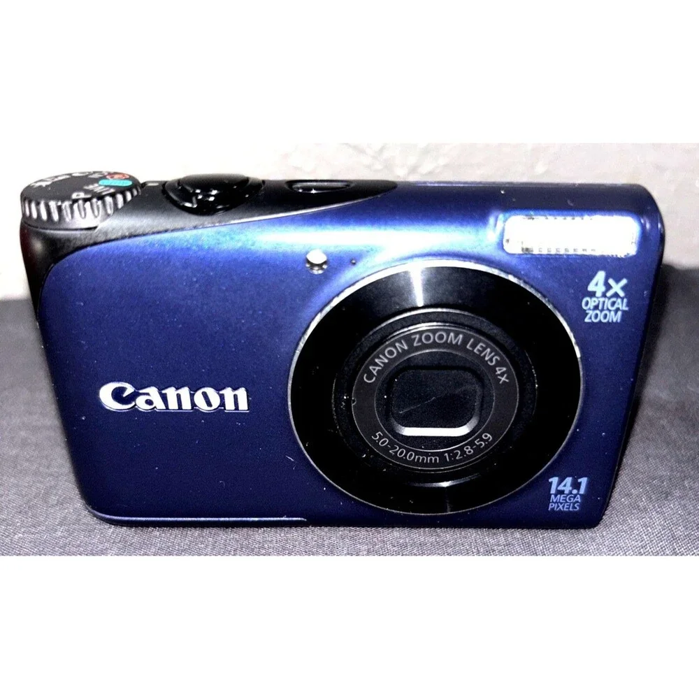 Canon PowerShot A2200 HD 14.1 MP Digital Camera 4x Optical Zoom Built-in Flash